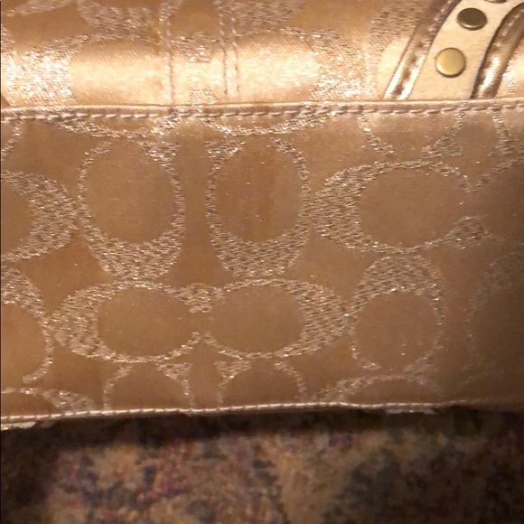Coach Gold Mini Purse! - Picture 3 of 6